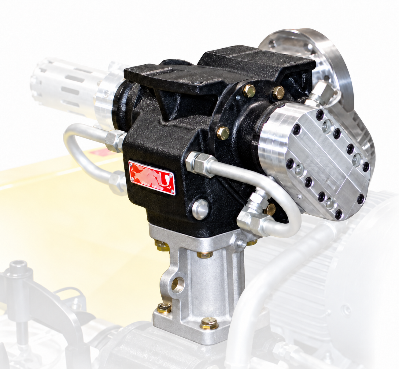 450U gear meter with C3030 port coupler.