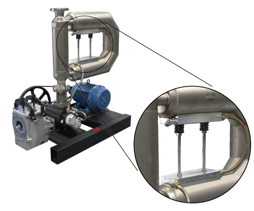 heat manifold for Micro Motion® CMF300 mass flow meter