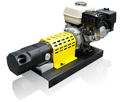 T-30 Pump Skid Assembly, with Gas Motor