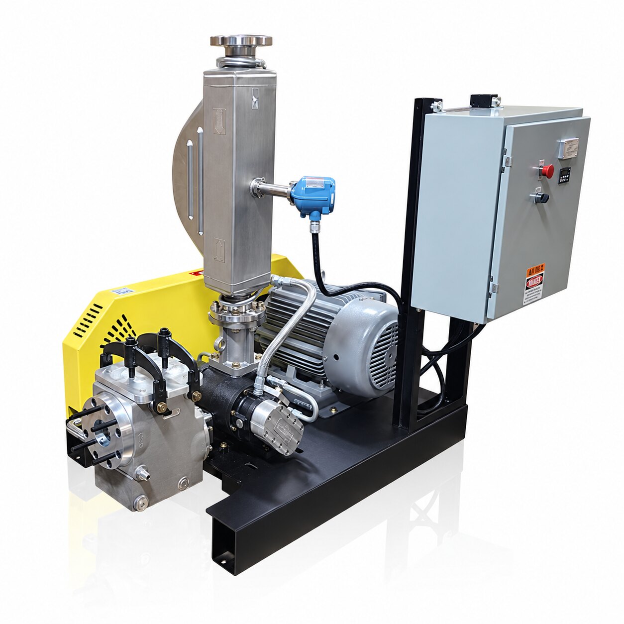 Example BearCat Micro Motion metering assembly. Supplied configurations vary.